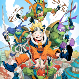 Teenage Mutant Ninja Turtles x NARUTO
