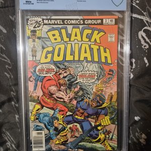 Marvel Black Goliath #3 Published March 1976. Graded 9.2. CBCS.